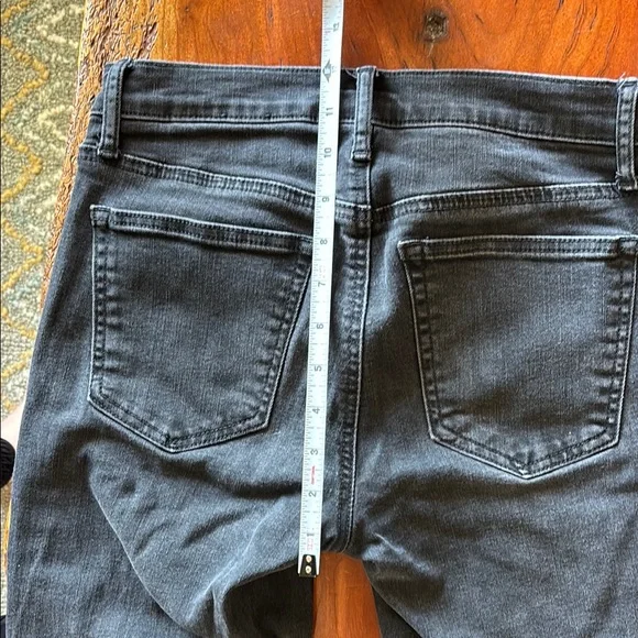 GUC size 27 R classic straight washed black midrise jeans - Picture 6 of 6